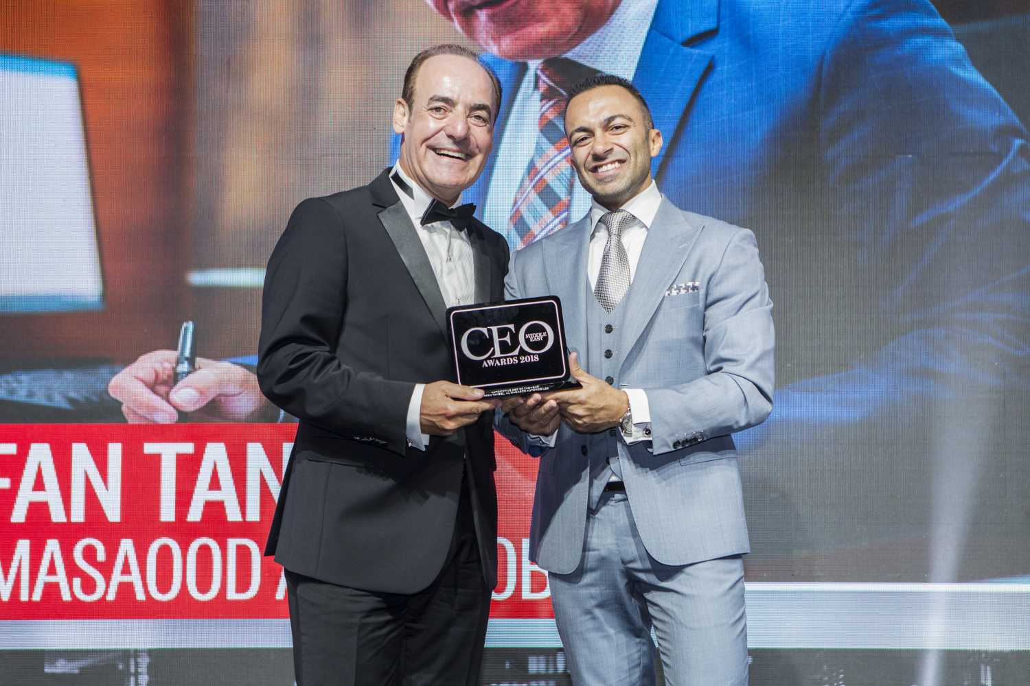 Al Masaood Automobiles’ CEO Irfan Tansel wins ‘CEO of the Year - Automotive Category’ at 2018 CEO Middle East Awards