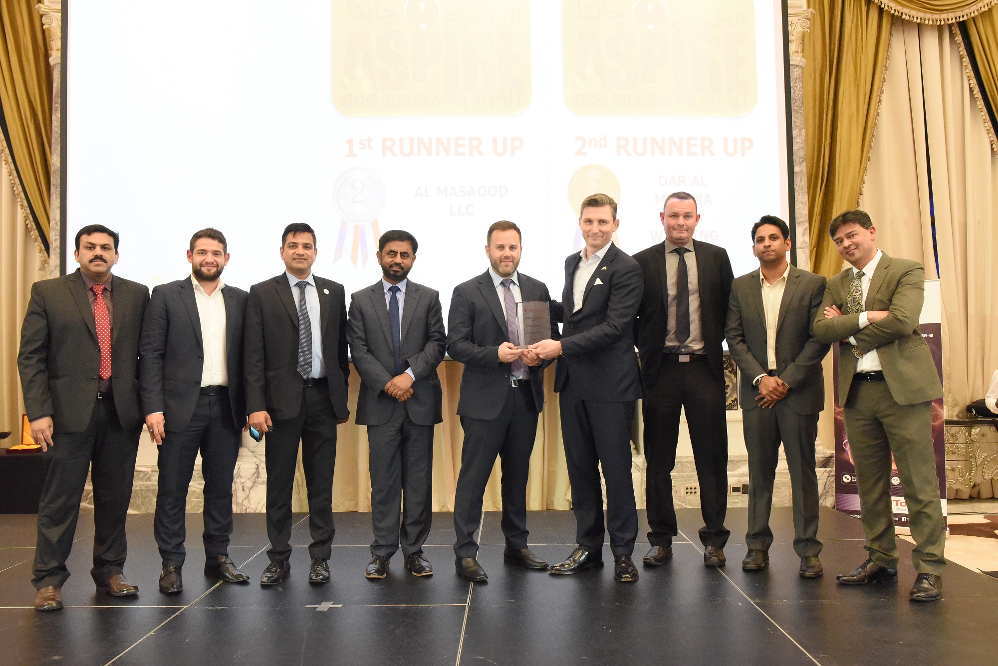 Al Masaood TBA bags hat-trick of awards for outstanding performance in 2018