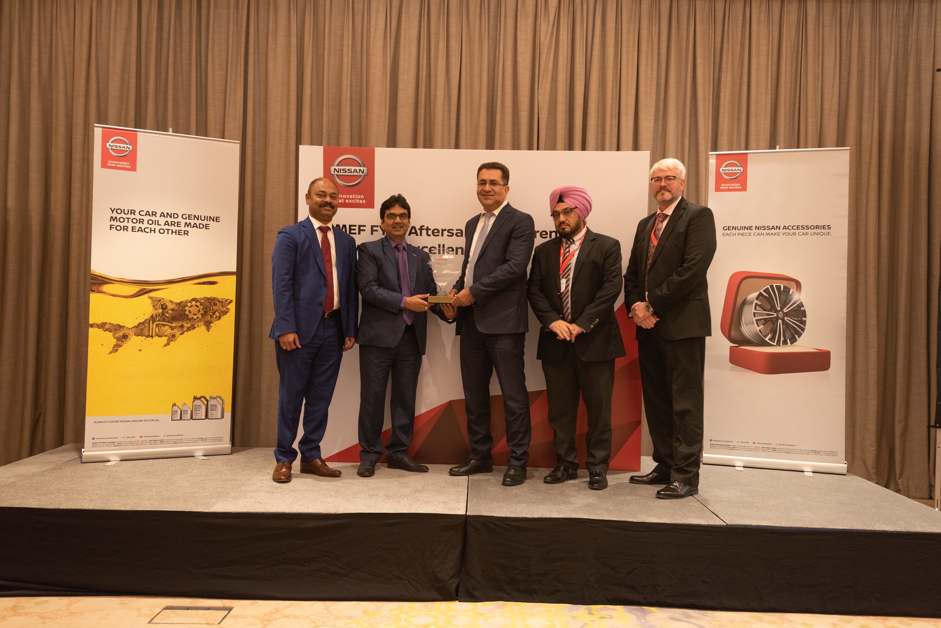 Al Masaood Automobiles receives IPR Award from Nissan Middle East
