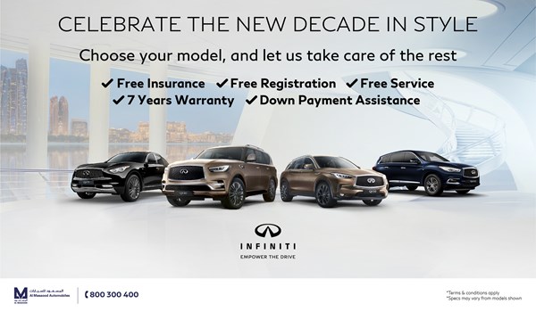 Special offer from Infiniti 2020