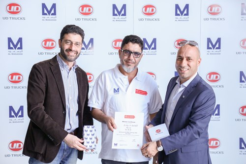 Al Masaood Hosts UD Trucks 'Extra Mile Challenge 2020' 