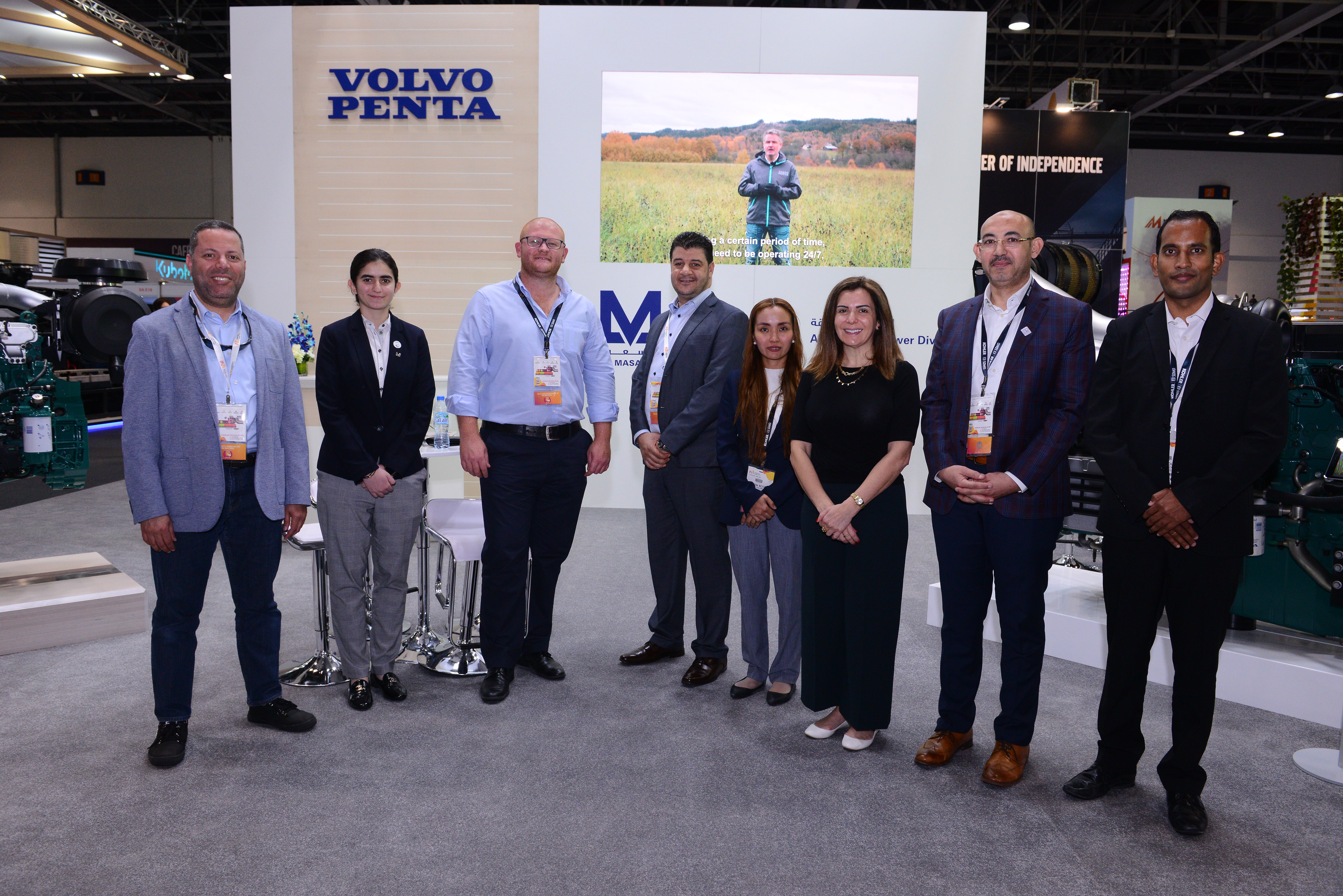 Al Masaood Power showcases Volvo Penta’s latest Diesel Engines for the Power Generation Industry at Middle East Energy 2020