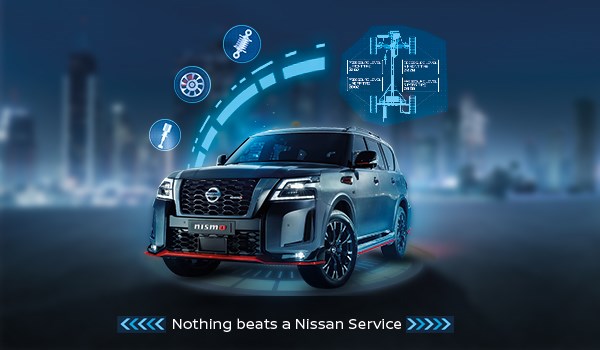 With Nissan, you'll get a quality service for your car