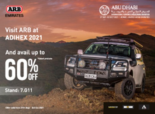 Al Masaood’s ARB Emirates named official automotive partner of ADIHEX 2021