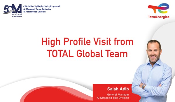 High Profile visit from TOTAL Global Team 