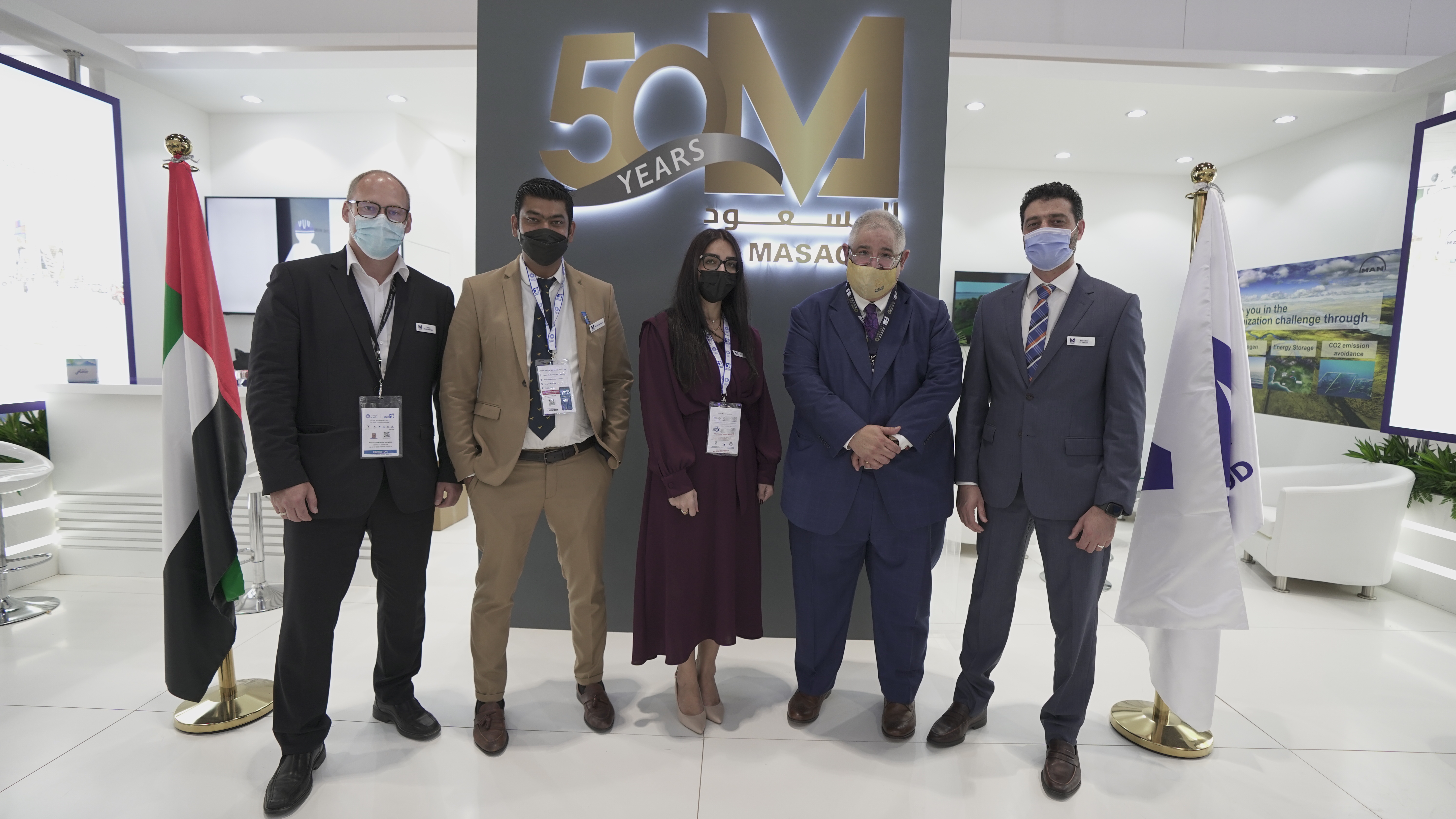 Al Masaood showcases tech-powered energy solutions of 13 global partner brands at ADIPEC 2021 