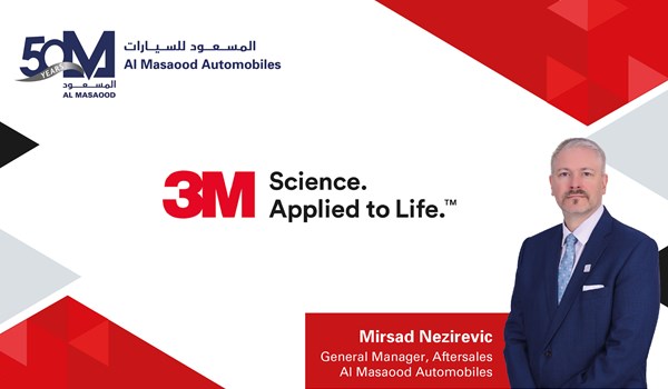 Al Masaood Automobiles Aftersales Signs Agreement with 3M Gulf Limited