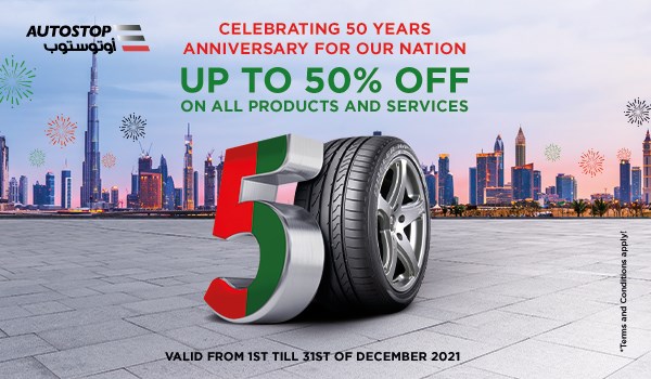 Check out AutoStops Golden Jubilee Offer