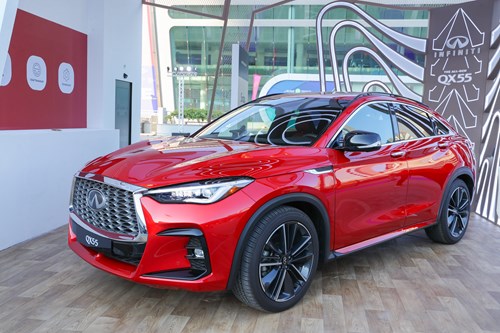 The all-new INFINITI QX55 debuts across all Al Masaood Automobiles showrooms