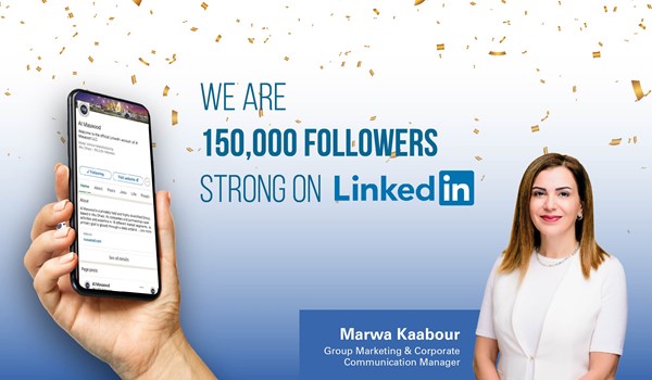 Al Masaood is 150.000 followers strong on LinkedIn