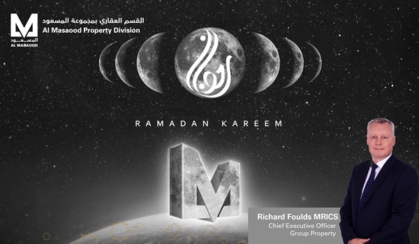 Richard Foulds, CEO of Group Property, wishes everyone a peaceful and harmonious Ramadan