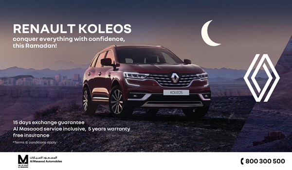 Check out Renault's exciting Ramadan Offers!