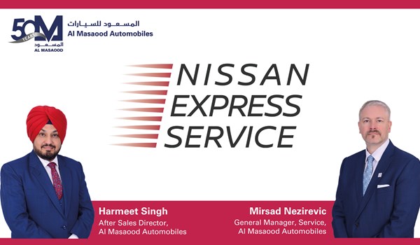 Al Masaood Automobiles Airport Road Service Centre Receives Nissan Express Service Certification 