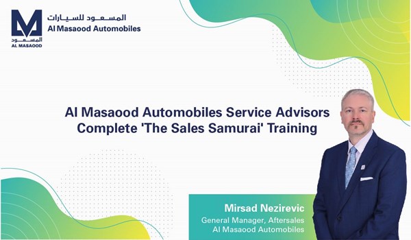 Al Masaood Automobiles Service Advisors Complete 'The Sales Samurai' Training