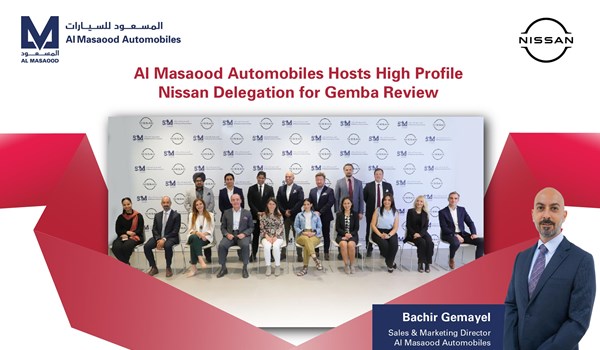 Al Masaood Automobiles Hosts High Profile Nissan Delegation for Gemba Review
