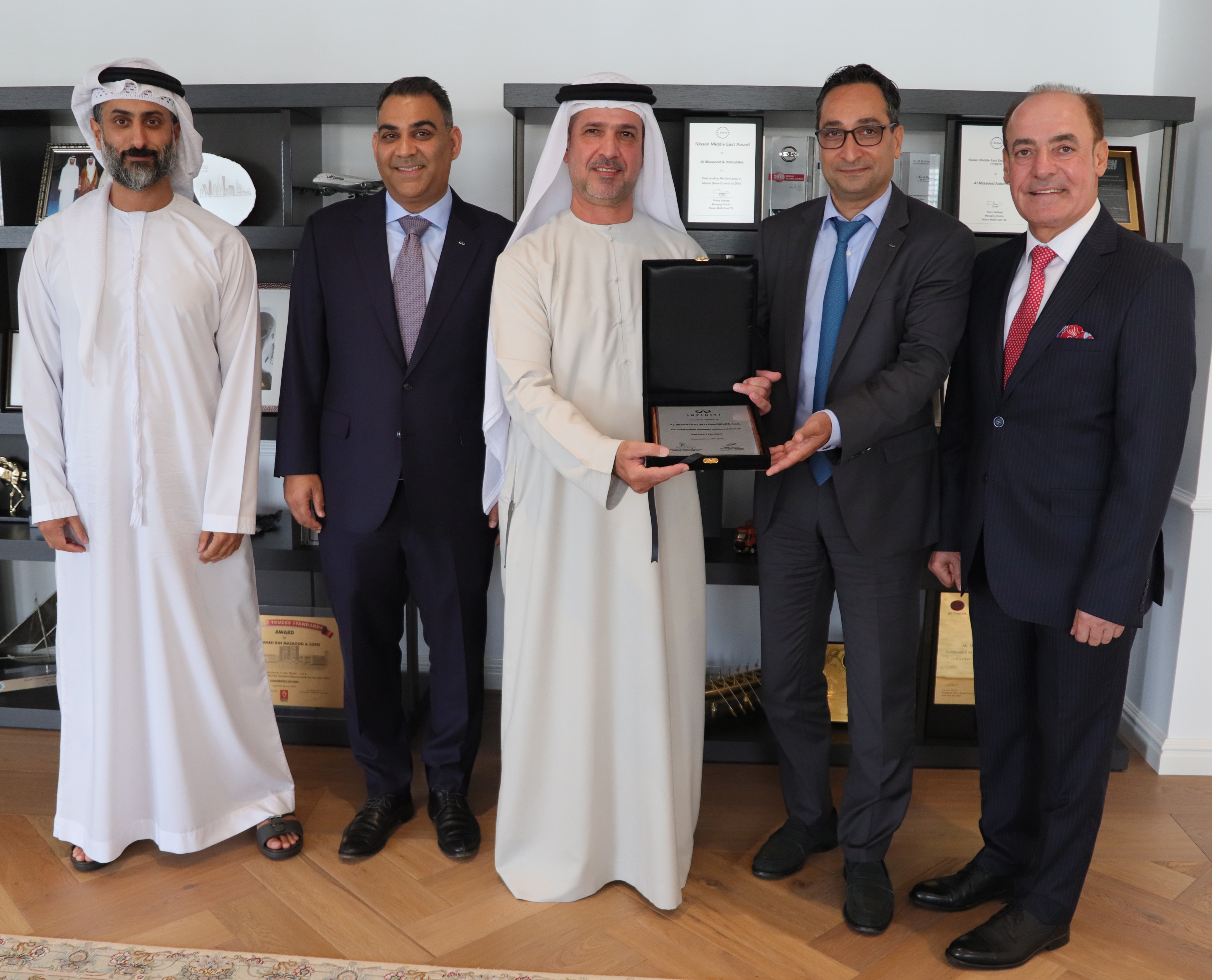Al Masaood Automobiles Honoured by INFINITI Global for Innovative Dealer Strategy and Execution 