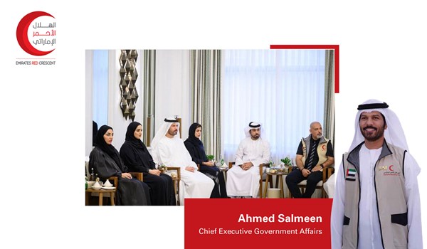 H.H. Sheikh Hamdan bin Zayed Al Nahyan Receives Emirates Red Crescent Volunteers
