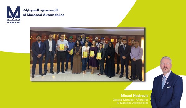 Al Masaood Automobiles Aftersales Team Complete the ‘Six Thinking Hats’ Training