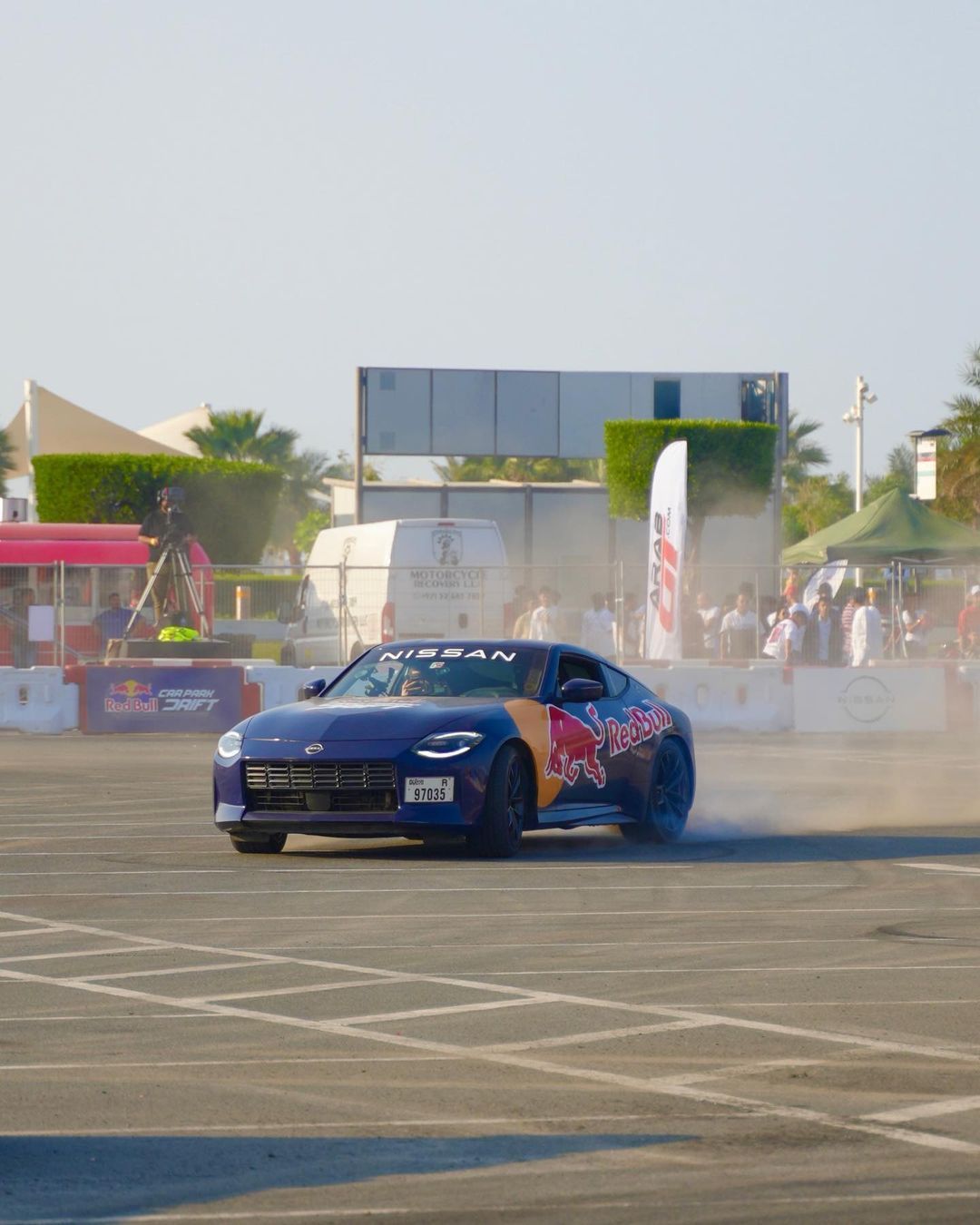 Al Masaood Automobiles – Nissan Showcased Nissan Z at the Red Bull Car Park Drift 