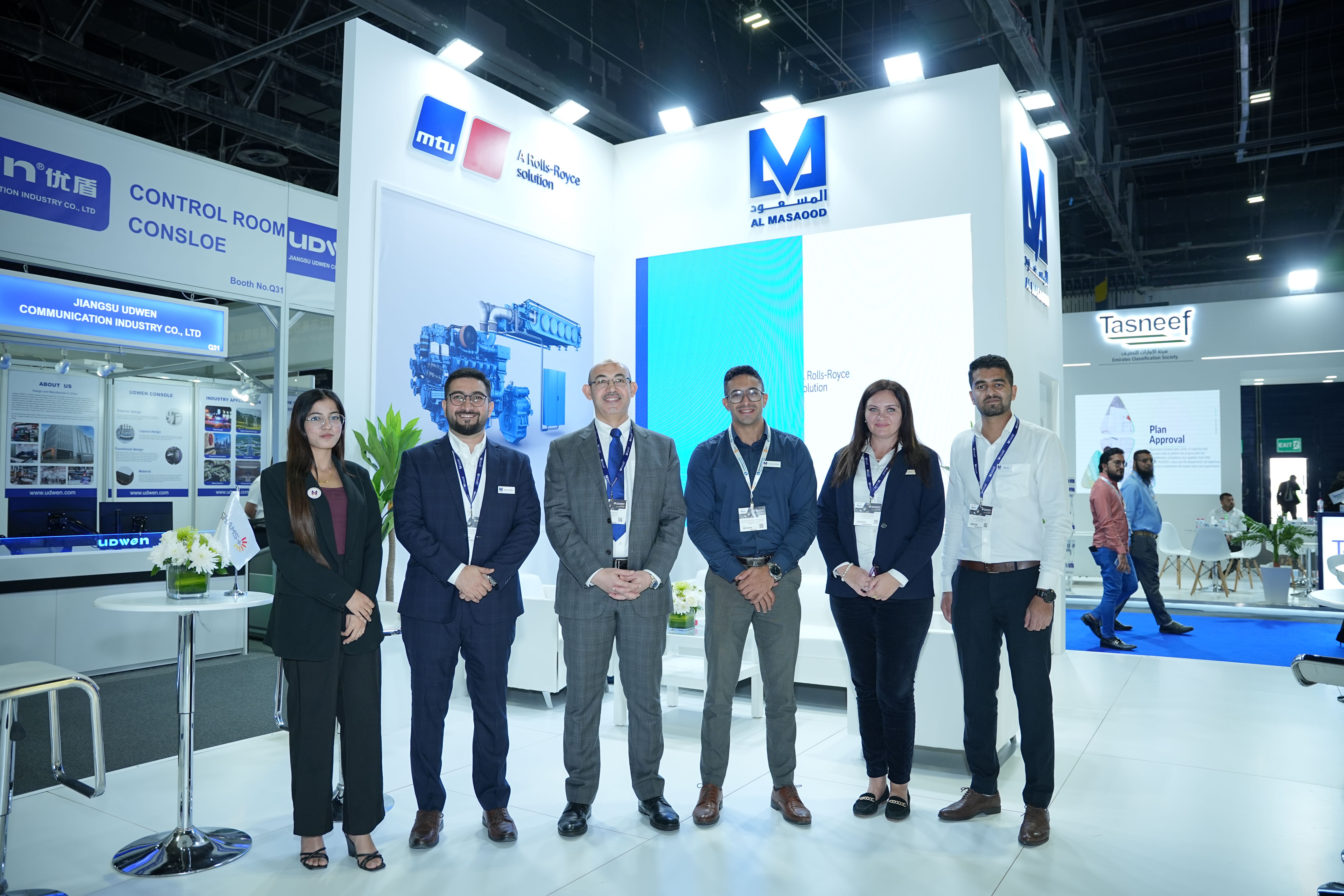 The latest in sustainable power solutions on display by Al Masaood Power Division at Seatrade Maritime Logistics Middle East 2023