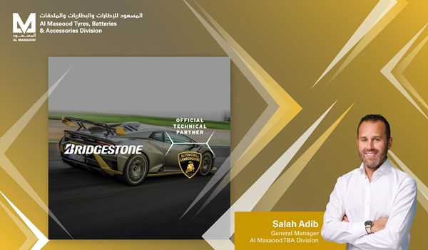 Bridgestone Middle East Forges Technical Partnership with Lamborghini