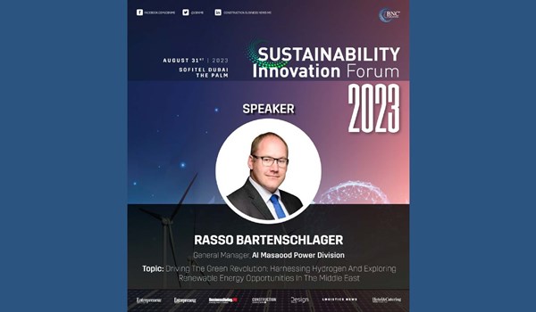 Join Rasso Bartenschlager at the Sustainability Innovation Forum 2023