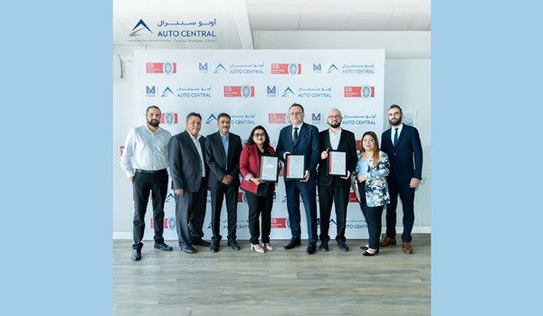 Al Masaood’s Auto Central Receives ISO 9001, 14001, and 45001 Certifications from Bureau Veritas