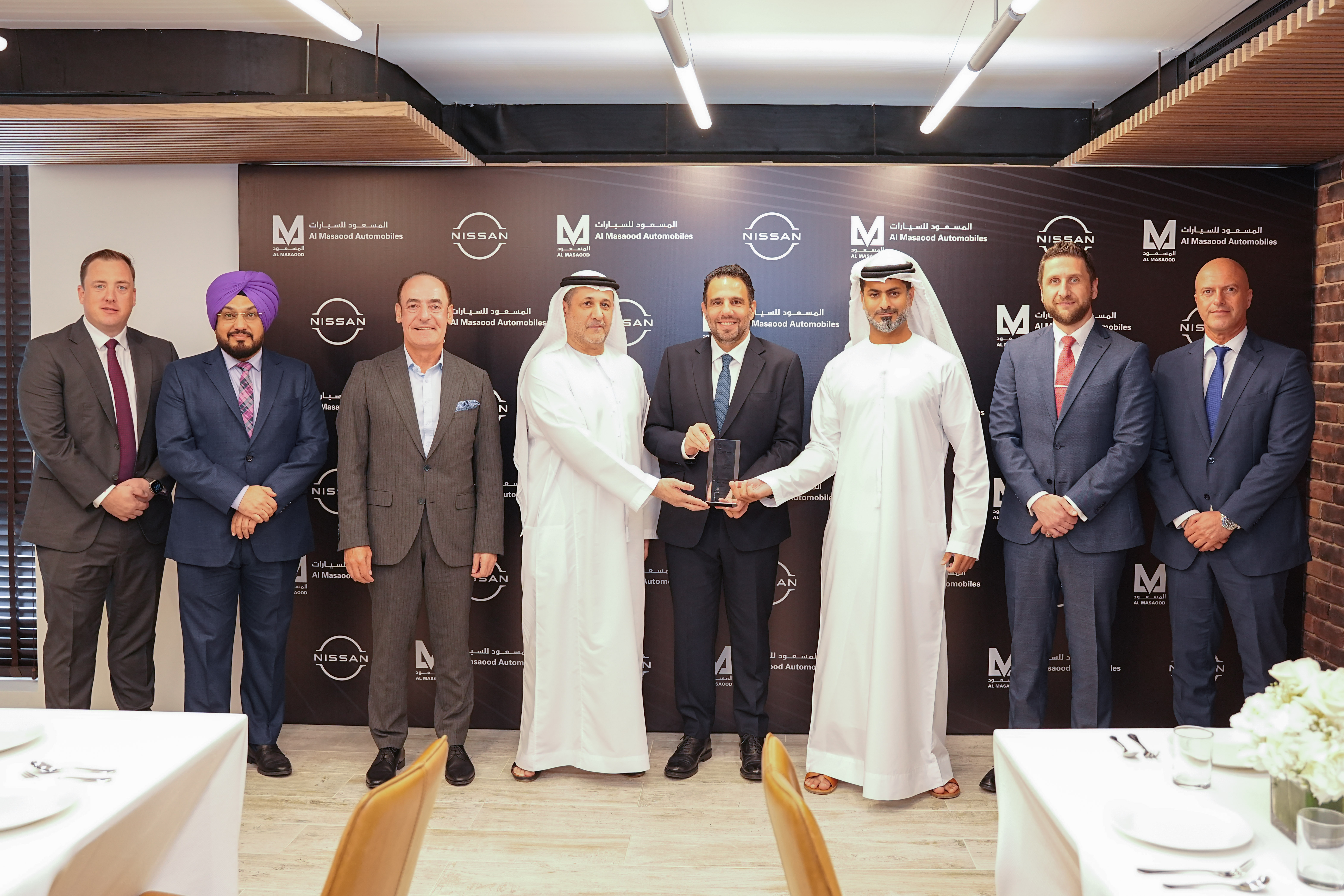 Al Masaood Automobiles Wins Nissan Excellence Award and Nissan Dealership Standards and Processes Award