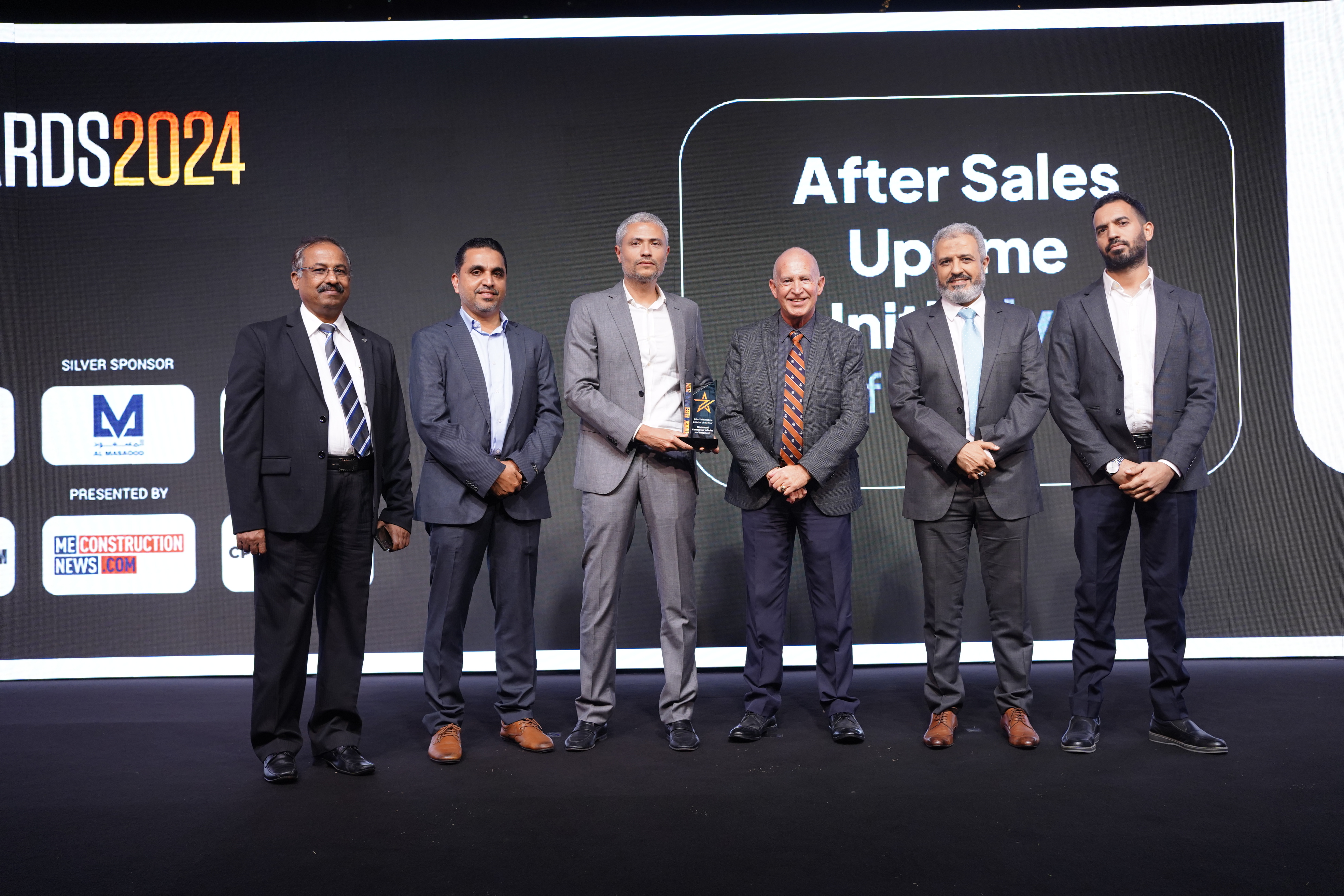 Al Masaood CV&E Awarded Aftersales Uptime Initiative Award 