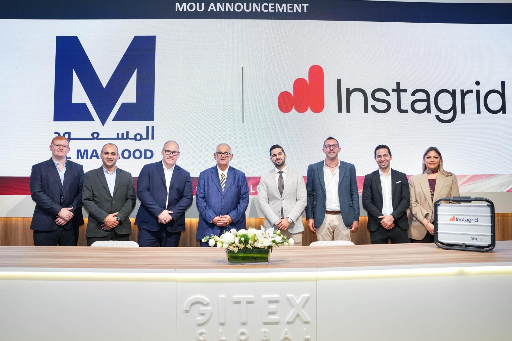 "المسعود للطاقة" و"إنستاغريد" تعلنان عن شراكة لتقديم أول نظام بطاريات محمول خالٍ من الانبعاثات في الإمارات